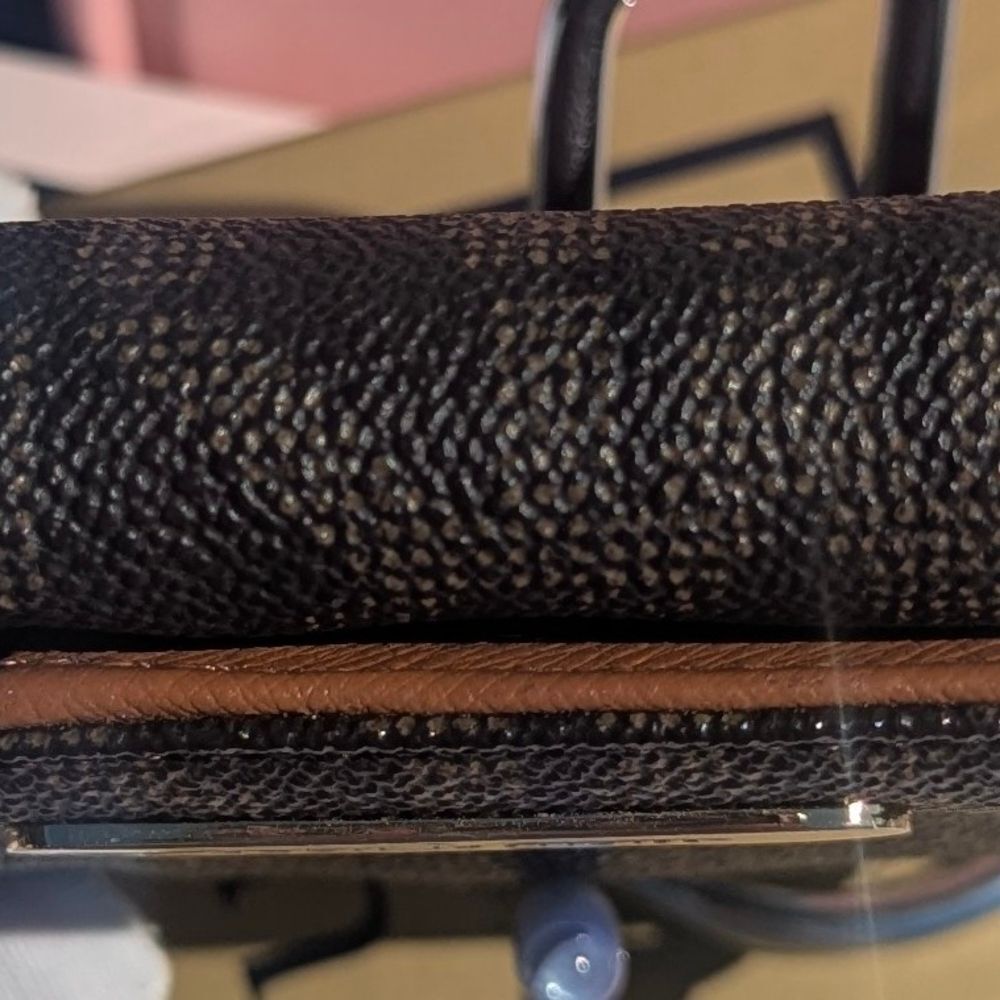 MICHAEL Michael Kors Jet Set Wallet Dark Brown & Beige - Picture 4 of 9